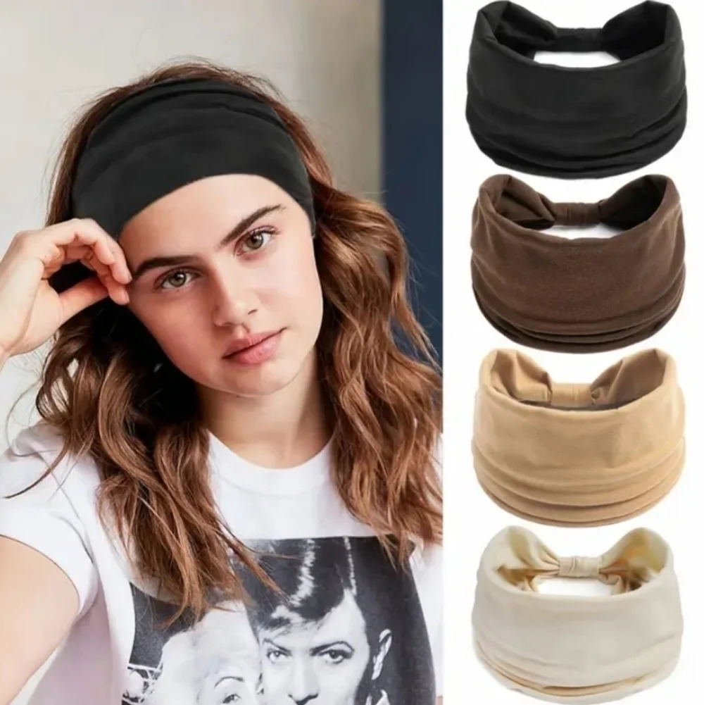 Deep Color Knitted Sports Headband